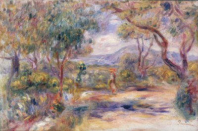 Landschap in Cannes (Renoir